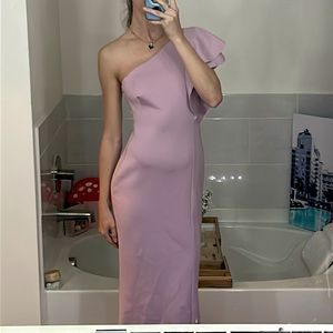 Black Halo Lavender Dress